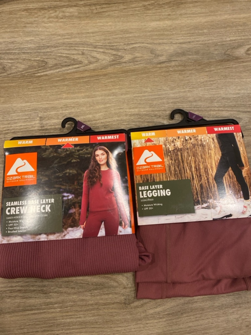 Ozark Trail Women's Set - Brick Red